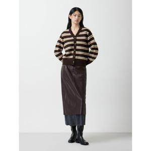 [쥬크]스트라이프 V넥 가디건 Z254KSL020