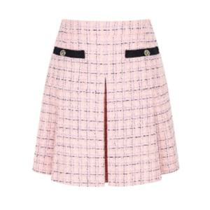 [제이제이 지고트]메탈 버튼 배색 트위드 스커트(GP3A0SK101)