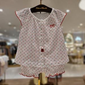 쇼콜라 GN앵두내의 (TNOMXS22U1)여아여름실내복출산백일돌선물