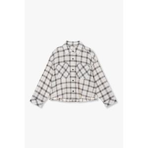 [톰보이]체크 패턴 크롭 셔츠(9176221982)