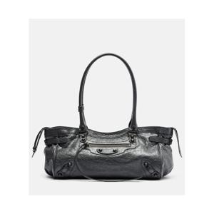 발렌시아가 Le City East West 레더 숄더 백 P01172911