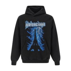 26SS Balenciaga Paris Thunderstorm 후드티 871956TUVF41000 TP572727470