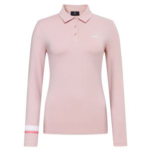 [와이드앵글]여성 CO 심플 로고 절개 폴로 티셔츠 L(WWP25291P1)