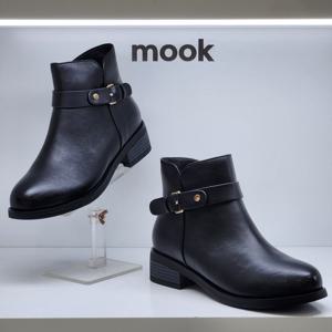 [무크]여성 버클 포인트 몰드형 앵클부츠 322604 AA HGSF1SD