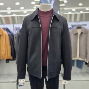 [앤드지]세미 오버핏 캐시미어 핸드메이드 자켓 BSF4KG1203 BK