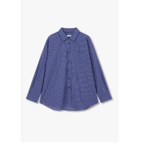 [톰보이]오버핏 스몰 체크 셔츠9176221987