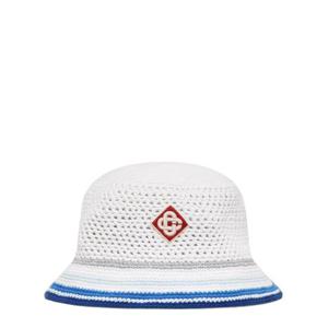 카사블랑카 모자 A SS26 HAT 110 01WHITE BLUE
