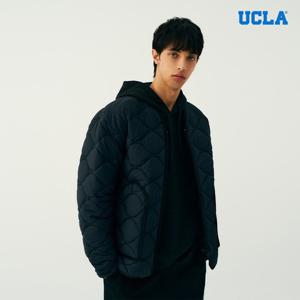 [UCLA]남녀공용 레트로 프레피 U넥 경량 패딩 점퍼(UBAUJ30)