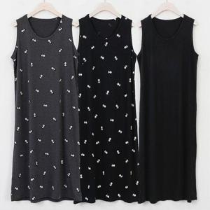 [강물처럼]위쉬몰 MN 팬더쿨나시원피스(0339H407) 빅사이즈 (167