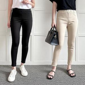 [강물처럼]위쉬몰 LO 데일리면스판스키니619(P498H405) 빅사이즈