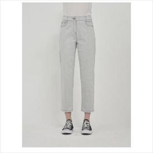 올리비아로렌 HC04 뒷포켓 자수 배기핏 데님 팬츠 VVCMP5M3271