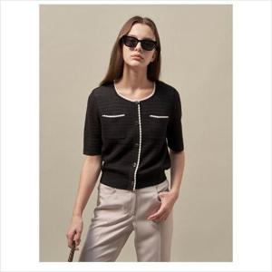 올리비아로렌 HC04 하프 슬리브 가디건 VOCBC5M4331