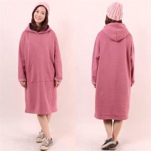 [강물처럼]빅사이즈사랑해요 7071L011 베이직 기모 원피스 WW (6