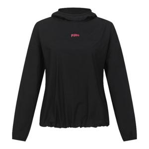 M 파리게이츠바람막이 NQC 521D2JP601_BK 여성 백 로고 후드 패커블 경량 점퍼