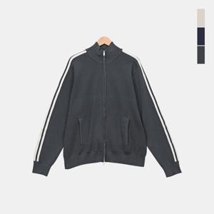 [스콰즈]스콰즈 남성 트랙 하이넥 니트 집업가디건 SYHT010