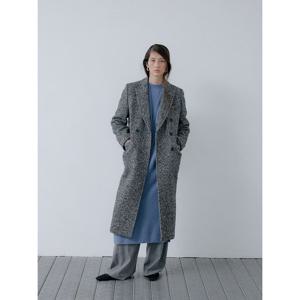 쥬크 울 블렌디드 더블 롱코트(Z254MSG003)
