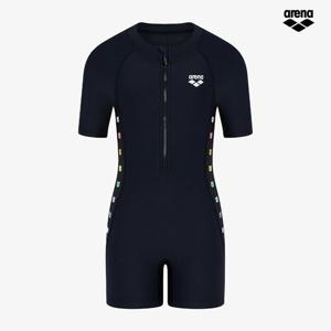 아레나 젤리베어 아동 3부 반신 슈트 A5FG1GI01 BLK
