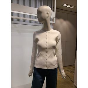 [숲]스넵버튼 소매 싱크홀 가디건(SC2GD31)