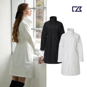 [완판/추가리오더입고] 커터앤벅 여성골프 프리미엄 슬림라인 레인코트/비옷 - CBL3ARC306
