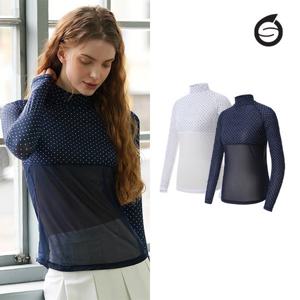 선덜랜드 여성 스판 기능성 냉감티셔츠 - 16922IW61