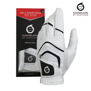 선덜랜드 남성 천연 반양피 골프장갑 - 16151GV83