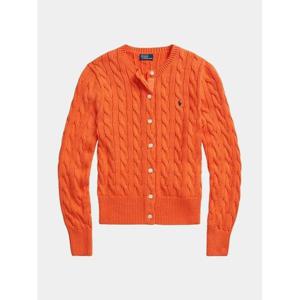 라프리마 폴로 랄프 로렌 포니로고 자수 케이블 가디건 211891643008