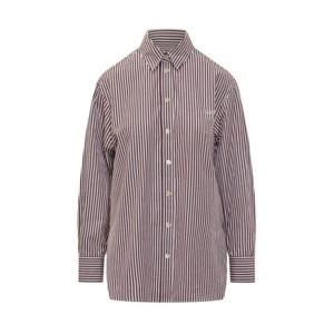 라프리마 이자벨마랑 FABRIZA 스트라이프 셔츠 CH0177FA B1I01I ECBY