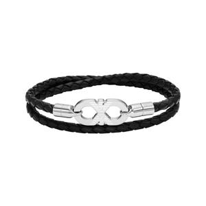 [공식본사정품] 아르마니 EGS3299040 가죽 팔찌