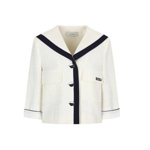 [제이제이 지고트]배색 세일러 칼라 재킷 GP4A0JKR81