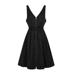 [제이제이 지고트]지퍼 슬리브리스 플레어 원피스 GP4A0OPR11