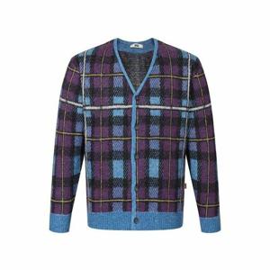 닥스남성셔츠 DLW1SWCD102B1 울혼방 모헤어 체크 가디건