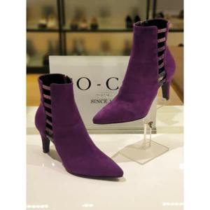 고세 GWA3026A 모라도퍼플 여성 구두 앵클 부츠