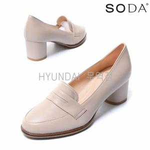 소다 여성 세미드레스 미드힐 로퍼 (굽 5CM) ACS103LS37