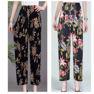 여름 빅사이즈 와이드 기능성 작업복 밴딩 쿨바지 9부