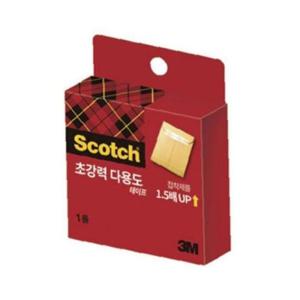 3M 스카치 강력 투명테이프 리필 SH1815R/18MMx15M 갑(12개입)