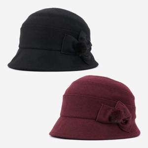 밍크방울 장식 벙거지 DK28WBI003