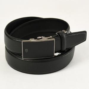 FNRBE150424BK (포체) 로고포인트 블랙버클 남성소가죽 롱롱자동벨트