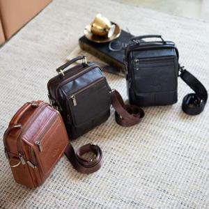 [패션] YB_CAG0010-1 남성 가죽크로스백