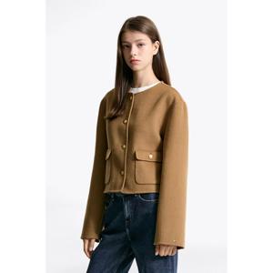 타미힐피거 여성 T22F7WJC050WT1 울 블렌드 레이디 재킷 T22F7WJC050WT1