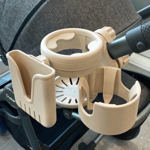 루넬 까꿍 유모차 컵홀더 2in1 유모차악세사리 아기외출용품 핸드폰 거치대