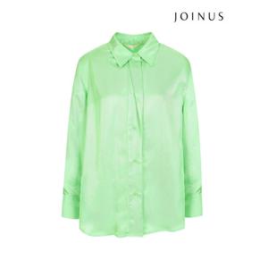 [조이너스]언발란스 여밈 새틴 블라우스_JACS2-WWB050