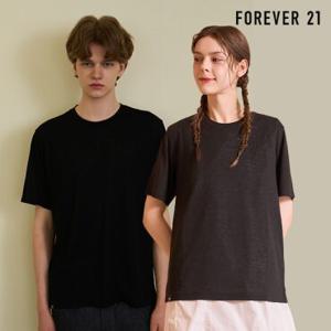 [출고가 59,000원] 포에버21 린넨 반팔티셔츠 남녀공용 4컬러 택1