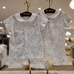 쇼콜라 트왈드썸머우주내의2종세트 (TNOXQX211C)여름남아실내복출산백일쌍둥이선물