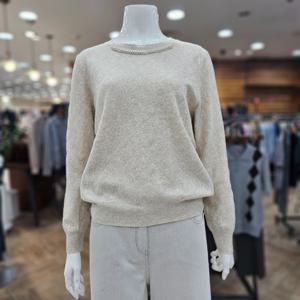 [아르테]진주포인트 라운드 니트티셔츠 DRDPKR700_DG