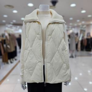 [아르테]다운박시 니트배색 베스트 DRDPDV600_DG