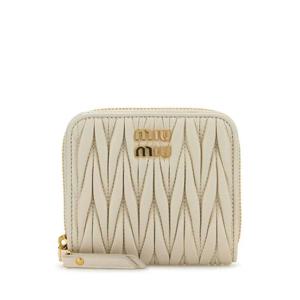 미우미우 지갑 5ML5222FPP F0009 WHITE