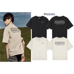 [백화점]디스커버리키즈 [택가 49,000원] 키즈 프레시벤트 경량 우븐 레터링 트레이닝 반팔티셔츠 DKTR74053