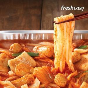 [프레시지] 캠핑포차 김치어묵우동전골 밀키트 1.08kg 3세트(총 6인분)