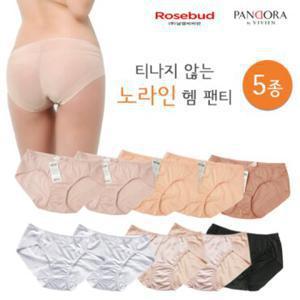 [무료배송]비비안 판도라/로즈버드 티나지않는 노라인 헴팬티5종