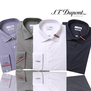[S.T.듀퐁셔츠]  삼선 포인트 슬림핏/알반핏